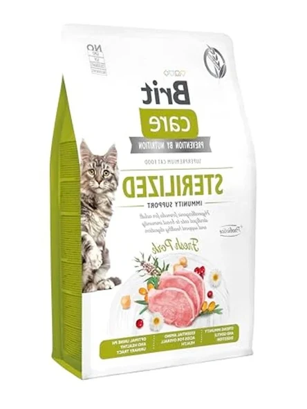 2 Kg Tahılsız Hipoalerjenik Domuz Etli Kuru Mama - Kısırlaştırılmış Kediler için ürün görseli 1