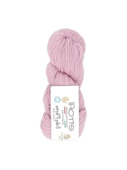 Pembe Etrofil Baby Merino Yün, Yumuşak Aksesuar Yapımı için ürün görseli 1