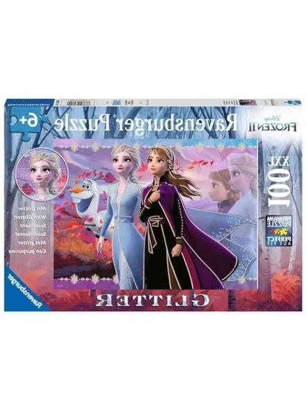 100 Parça Frozen 2 Temalı Puzzle, Eğlenceli Yapboz ürün görseli 1