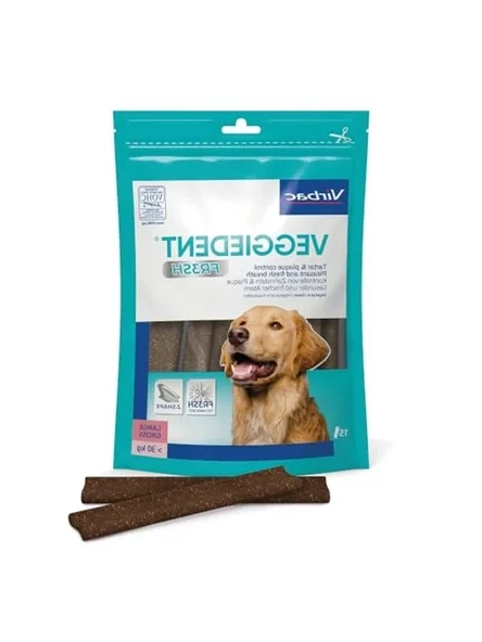 VEGGIEDENT VN100761 Atıştırmalık Taze Çizgili, L ürün görseli 1