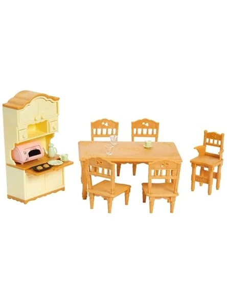 Sylvanian Families Yemek Odası Seti, Eğlenceli Oyun Fırsatları Sunuyor ürün görseli 1