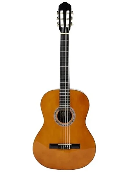 Koyu Natural Renkli 4/4 Klasik Gitar ürün görseli 1
