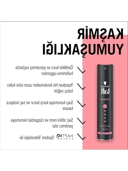 Mega Güçlü Saç Spreyi - 250 ml - Resim 3