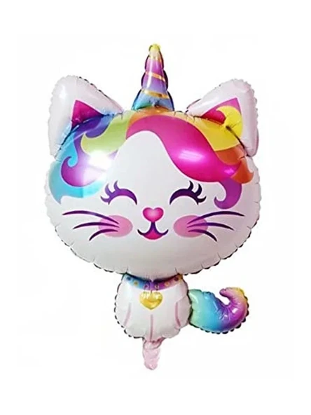 Unicorn Temalı Folyo Balon - Renkli ve Eğlenceli ürün görseli 1