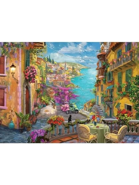 4000 Parça Amalfi Temalı Büyük Puzzle ürün görseli 1