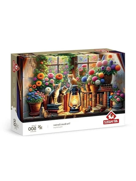 500 Parça Bahçesi Temalı Puzzle, Eğlenceli Zeka Geliştirme Aktivitesi ürün görseli 1