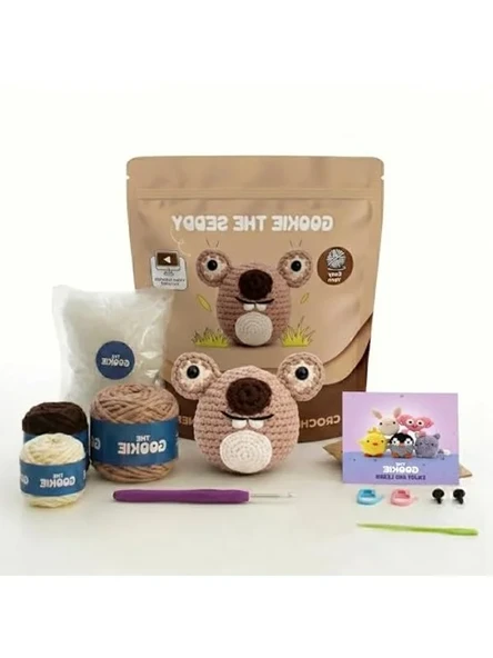 Videolu Amigurumi Örgü Oyuncak Seti, Yeni Başlayanlar için ürün görseli 1
