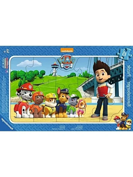 15 Parça Küçük Çerçeveli Puzzle, Eğlenceli Bahçe Hayvanları Teması ürün görseli 1