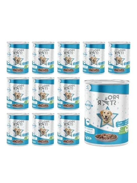 Yetişkin Köpek için Balıklı ve Jöleli Konserve Mama, 400 Gr x 12 Adet ürün görseli 1