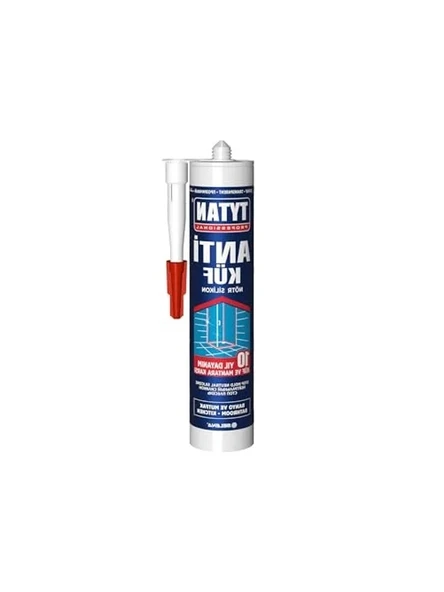 Anti Küf Duşakabin Silikonu, 280ml Beyaz Renk Seçeneği ile ürün görseli 1