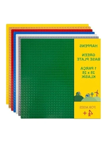 11023 Classic Yeşil Zemin Plaka, +4 Yaratıcı Oyuncak Yapım Seti (1 Parça) 25cmx25cm, Baseplate ürün görseli 1