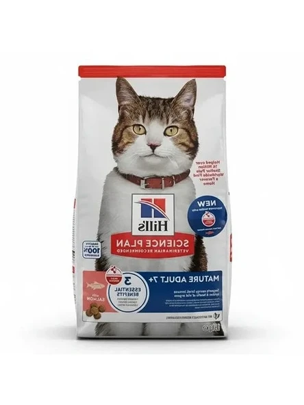 Yaşlı Kediler İçin Somon Balıklı Mama, 1.5 Kg ürün görseli 1
