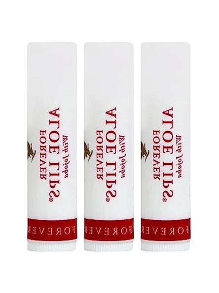 aloe vera lips balm with jojoba and aloe vera by forever living make lips soft Sonsuza kadar yaşayan 3x dudaklar balsamı ürün görseli 1