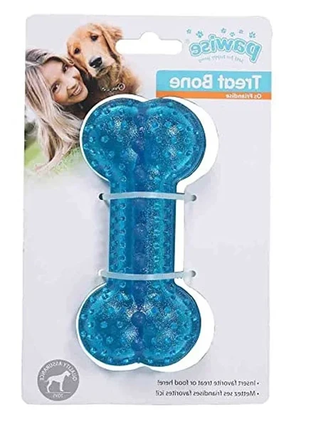Tırtıklı Kemik Şeklinde 12 cm Köpek Oyuncağı ürün görseli 1