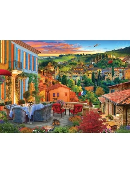 3000 Parça Tuscany Temalı Puzzle Seti ürün görseli 1