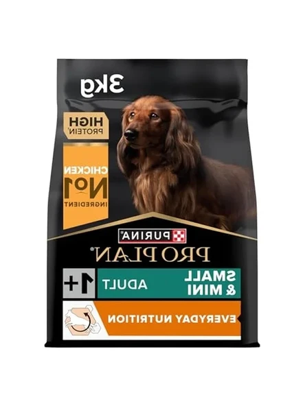 Pro Plan Small & Mini Adult Tavuklu Köpek Maması 3 Kg ürün görseli 1