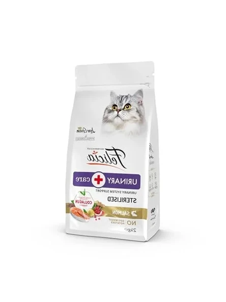 2 Kg Kısırlaştırılmış Somonlu Kedi Maması - Az Tahıllı ve Hipoalerjenik ürün görseli 1
