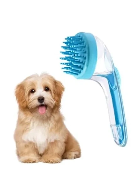 Silikon Yıkama Fırçası, Köpürtme Masaj Tarağı, Kedi ve Köpekler İçin ürün görseli 1