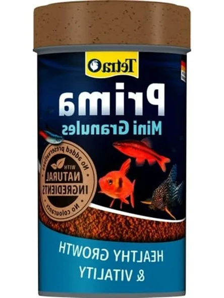100 ml Yem Prima Mini Granules, Lezzetli - Resim 2