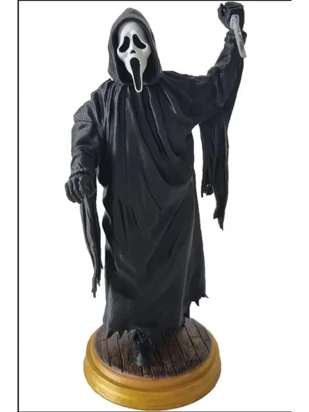 3D Figür Scream Ghostface, Korku Temalı Oyun Figürü ürün görseli 1