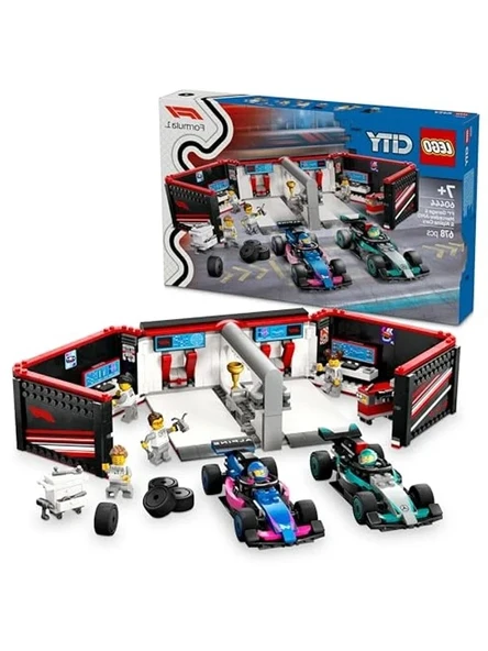 678 Parça Yarış Arabalı Yaratıcı Yapım Seti ile F1 Temalı ürün görseli 1