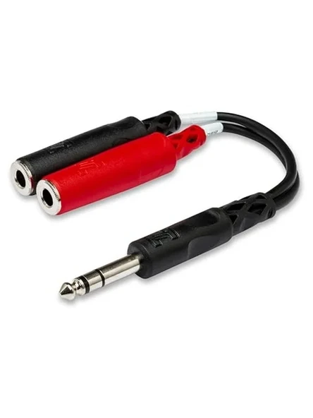 Stereo Breakout Kablo, 1/4 inç TRS - Dual 1/4 inç TSF, Dayanıklı ürün görseli 1
