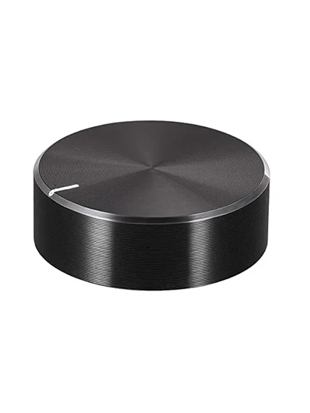 30mm Siyah Gümüş Rotary Ses Kontrol Pot Başlığı ürün görseli 1