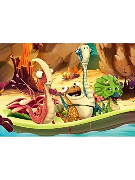Dinozor Temalı 24 Parça Yapboz Seti - Resim 2