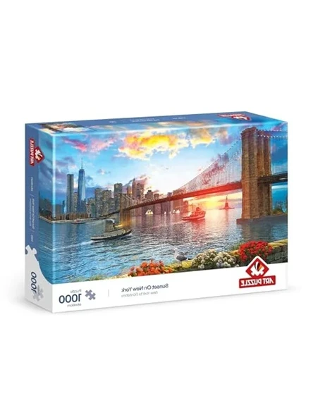 1000 Parça New York Günbatımı Puzzle ürün görseli 1