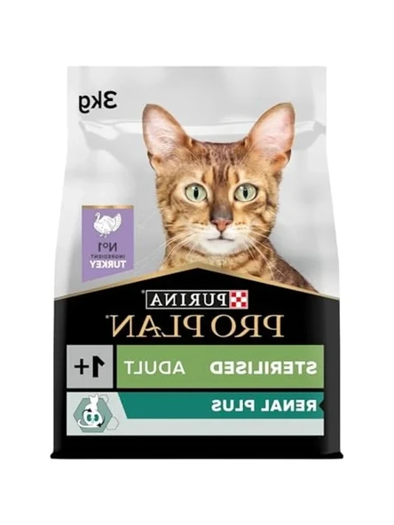 Hindili Kuru Kedi Maması 3 Kg, Kısırlaştırılmış Kediler İçin Özel Formül ürün görseli 1