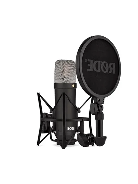RODE NT1 Signature Series Large-Diaphragm Condenser Mikrofon (Siyah) ürün görseli 1