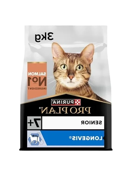 Pro Plan Original Senior Somonlu Kuru Kedi Maması 3 kg ürün görseli 1