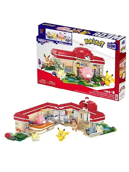 Pokémon Dinlenme Tesisi Yapım Seti, 10 Yaş ve Üzeri için Eğlenceli Oyun ürün görseli 1
