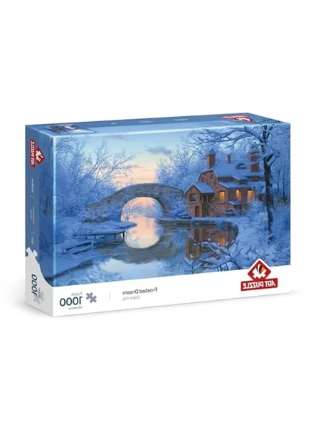 Soğuk Düş Temalı 1000 Parça Puzzle, Eğlenceli Zeka Oyunu ürün görseli 1