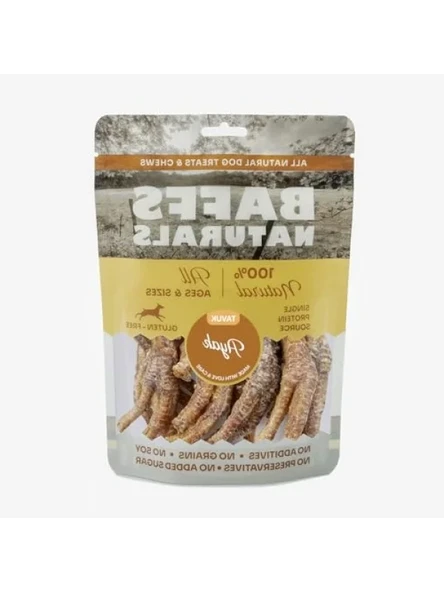 %100 Doğal Tavuk Ayak Köpek Ödül Maması, 100 Gr ürün görseli 1