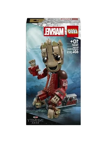 604 Parça Groot Temalı Eğlenceli Oyuncak Seti - Resim 3