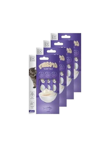 4 x 15 gr Ton Balıklı Kedi Ödülü, Lezzetli ve Besleyici ürün görseli 1