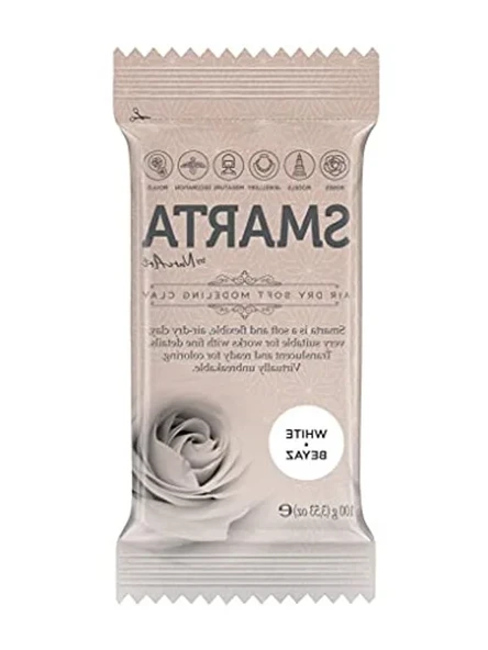Yumuşak Beyaz Model Hamuru, 100 gram, Hava ile Kuruyan ürün görseli 1