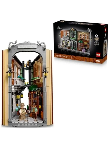 Sherlock Holmes: Kitaplık Dekoru, LEGO Icons ile Koleksiyonluk Tasarım ürün görseli 1