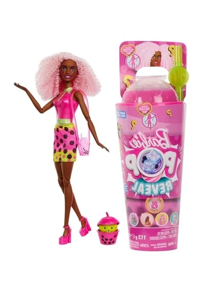 Çok Renkli Pop Reveal Boba Serisi Barbie, Eğlenceli Oyun Deneyimi ürün görseli 1