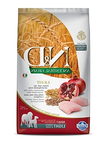 Kuru Köpek Maması, Light Tavuklu, Yetişkin Medium ve Maxi, 2.5 kg ürün görseli 1