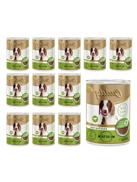 400 Gr Yetişkin Köpek Konserve Mama - Kuzulu ve Jöleli ürün görseli 1