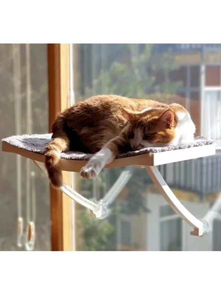 Yenilikçi Vantuzlu Kedi Yatağı, Cam ve Duvar İçin ürün görseli 1