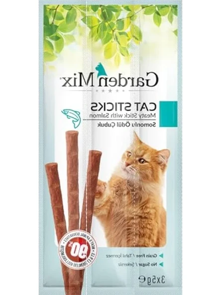 Somonlu Kedi Stick Ödül - 3'lü Paket ürün görseli 1