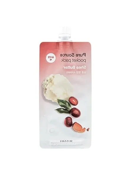 MISSHA Besleyici Shea Yağı Uyku Maskesi Pure Source Pocket Pack (SHEA BUTTER) ürün görseli 1