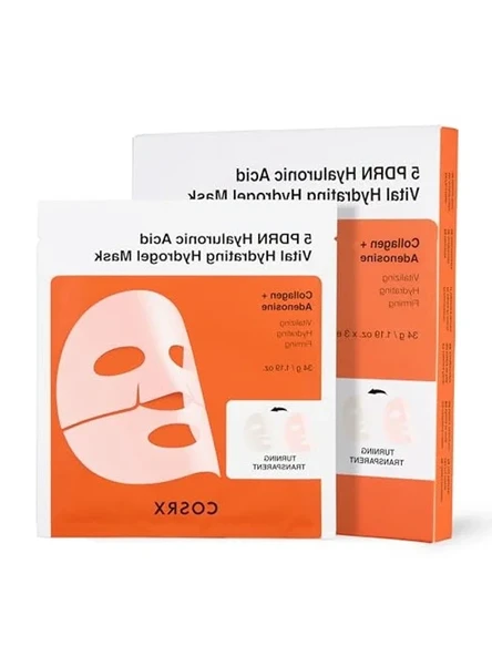 Hyaluronik Asit ve PDRN İçeren Gece Hidrojel Maskesi - 3'lü Set ürün görseli 1
