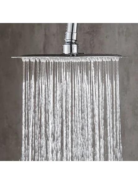Kare Slim Duş Başlığı, 30x30 cm, Metal Tasarım ürün görseli 1