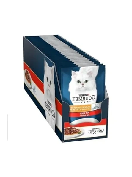 Izgara Sığır Etli Kedi Konservesi, 85 Gr x 12 Paket ürün görseli 1