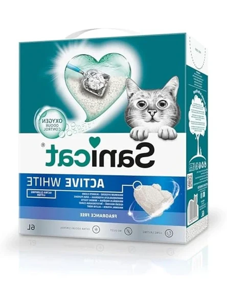 Kokusuz 6 Litrelik Topaklanan Kedi Kumu, Aktif Karbon İçerikli ürün görseli 1