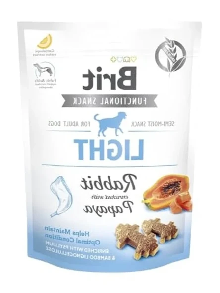 Tahılsız Tavşan Etli ve Papayalı Kilo Kontrolü İçin Köpek Ödülü 150 g ürün görseli 1